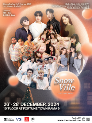 Snow Ville - a cozy music festival